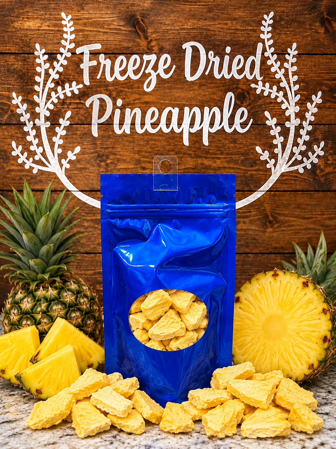 Freeze-Dried Pineapple